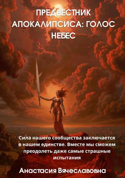 Обложка книги  «Предвестник Апокалипсиса: Голос Небес»