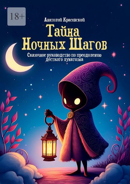 Обложка книги «Тайна Ночных Шагов. Сказочное руководство по преодолению детского лунатизма»