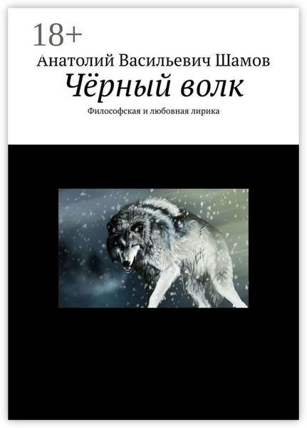Обложка книги  «Чёрный волк. Философская и любовная лирика»