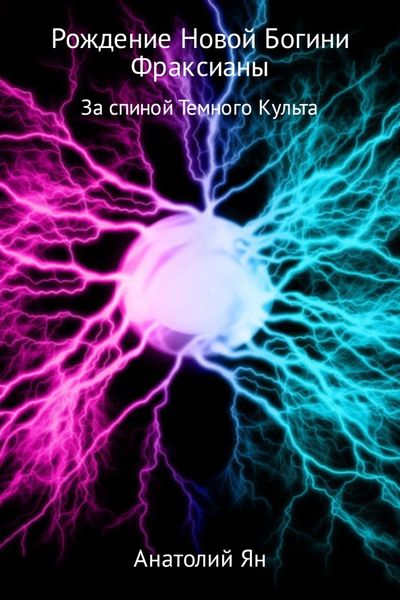 Обложка книги  «Рождение новой богини Фраксианы. За спиной Темного Культа»
