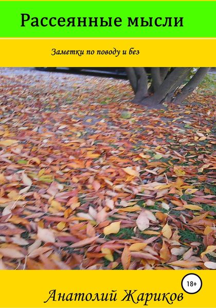 Обложка книги  «Рассеянные мысли»