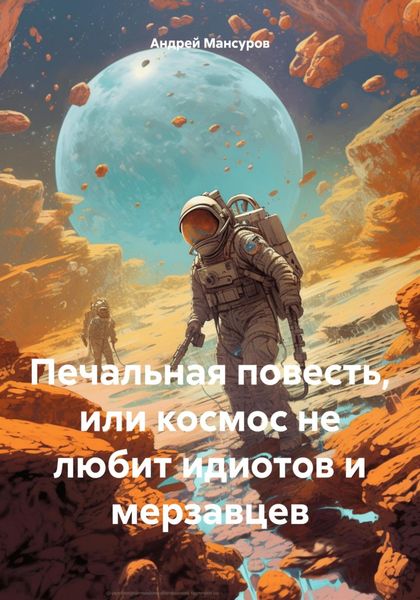 Обложка книги  «Печальная повесть, или космос не любит идиотов и мерзавцев»