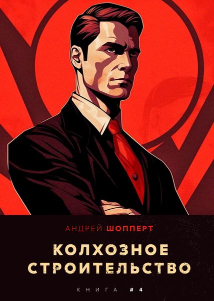 Обложка книги  «Колхозное строительство 4»