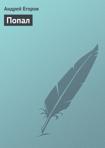 Обложка книги  «Попал»