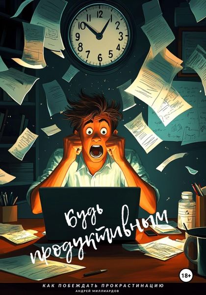 Обложка книги  «Будь продуктивным. Как побеждать прокрастинацию»