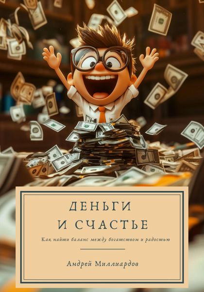 Обложка книги  «Деньги и счастье. Как найти баланс между богатством и радостью»