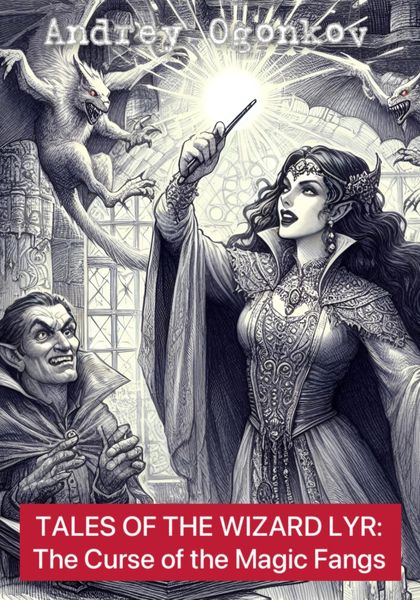 Обложка книги  «Tales of the Wizard Lyr: The Curse of the Magic Fangs»