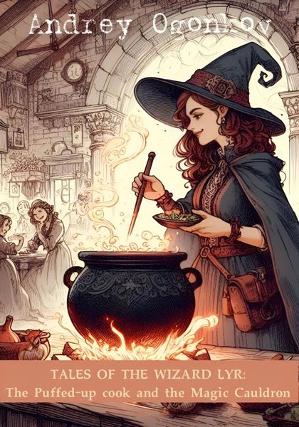 Обложка книги «Tales of the Wizard Lyr: The Puffed-up cook and the Magic Cauldron»