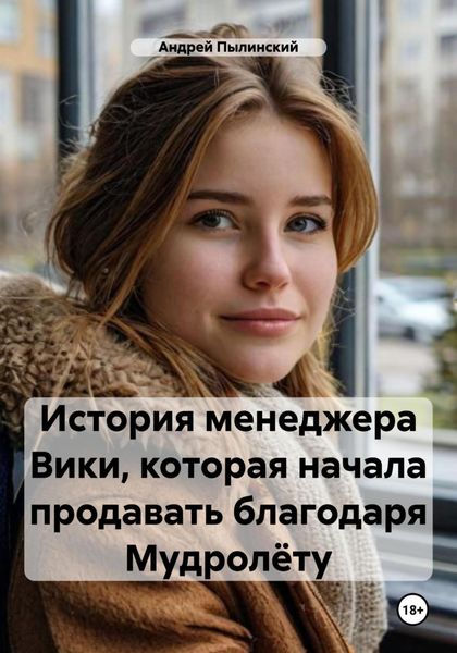 Обложка книги  «История менеджера Вики, которая начала продавать благодаря Мудролёту»