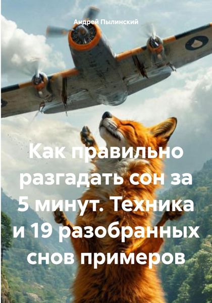 Обложка книги  «Как правильно разгадать сон за 5 минут. Техника и 19 разобранных снов примеров»