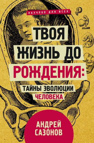 Обложка книги  «Твоя жизнь до рождения: тайны эволюции человека»