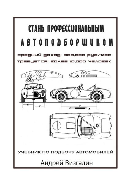 Обложка книги «Стань профессиональным автоподборщиком»