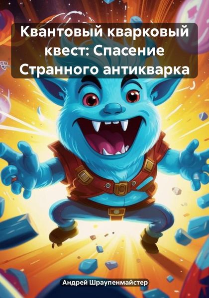 Обложка книги  «Квантовый кварковый квест: Спасение Странного антикварка»