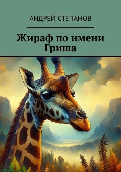 Обложка книги  «Жираф по имени Гриша»
