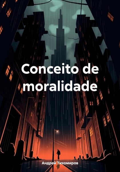 Обложка книги  «Conceito de moralidade»