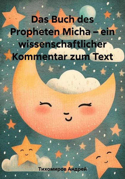 Обложка книги  «Das Buch des Propheten Micha – ein wissenschaftlicher Kommentar zum Text»