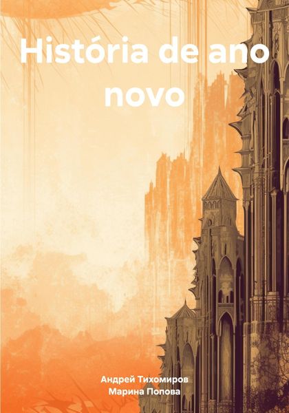 Обложка книги  «História de ano novo»