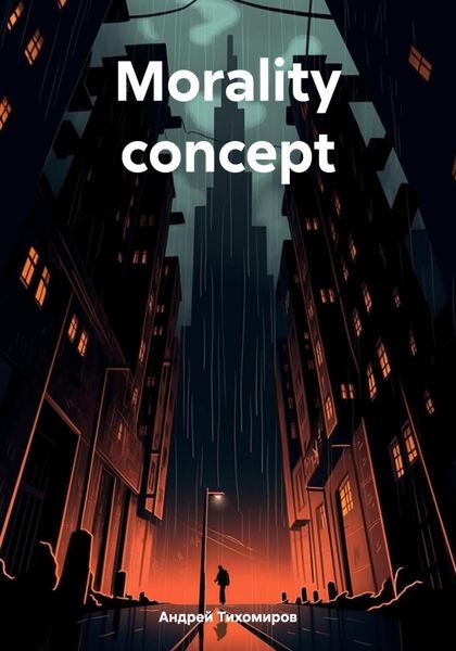 Обложка книги  «Morality concept»