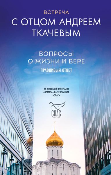 Обложка книги  «Встреча с отцом Андреем Ткачевым. Вопросы о жизни и вере: правдивый ответ»