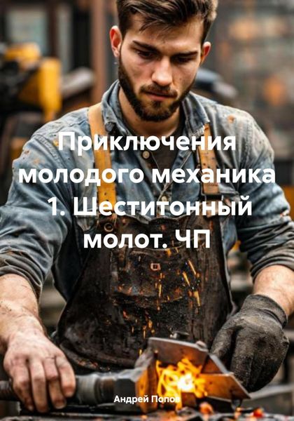 Обложка книги  «Приключения молодого механика 1. Шеститонный молот. ЧП»