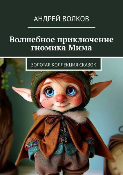 Обложка книги  «Волшебное приключение гномика Мима. Золотая коллекция сказок»