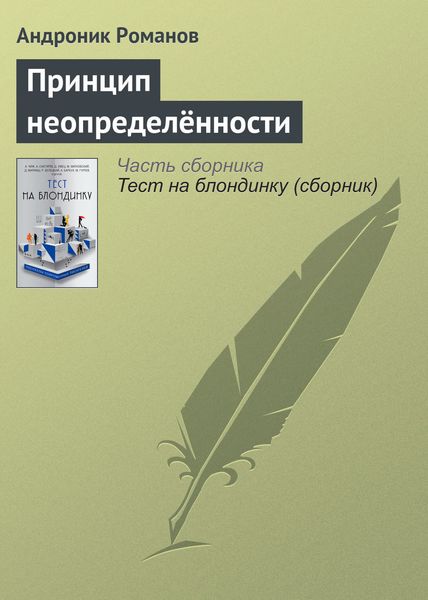 Обложка книги «Принцип неопределённости»