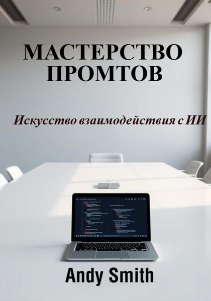 Обложка книги  «Мастерство промтов: Искусство взаимодействия с ИИ»