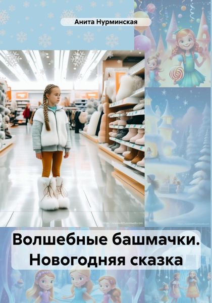 Обложка книги  «Волшебные башмачки. Новогодняя сказка»