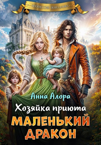 Обложка книги  «Хозяйка приюта «Маленький дракон»»