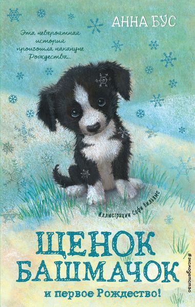 Обложка книги «Щенок Башмачок и первое Рождество!»