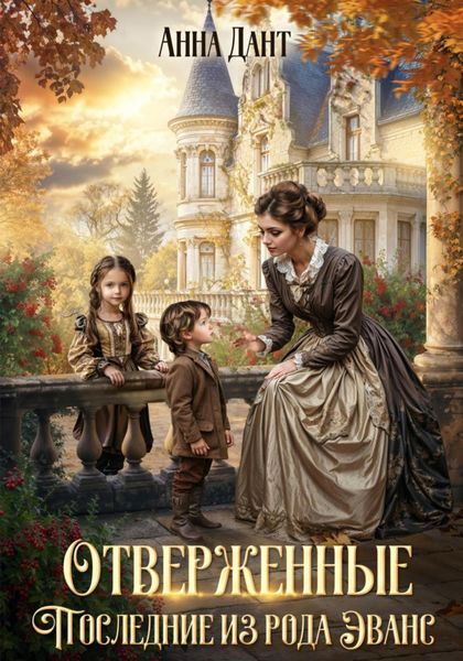 Обложка книги  «Отверженные Последние из рода Эванс»