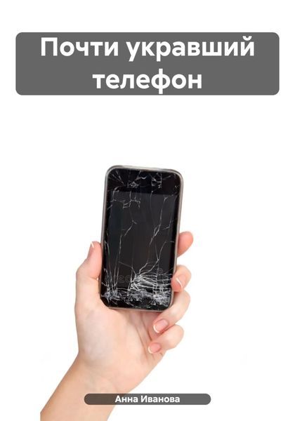 Обложка книги  «Почти укравший телефон»
