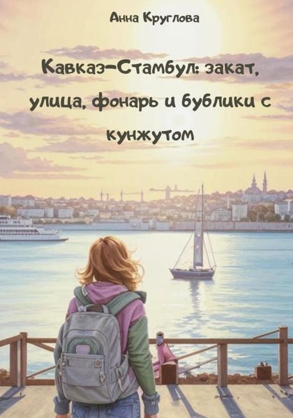 Обложка книги  «Кавказ – Стамбул: закат, улица, фонарь и бублики с кунжутом»