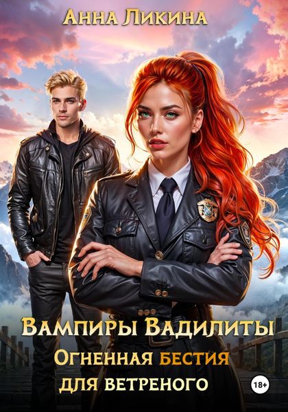 Обложка книги  «Огненная бестия для ветреного»