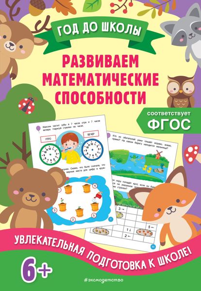 Обложка книги «Развиваем математические способности»