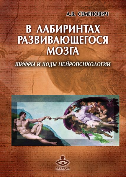 Обложка книги  «В лабиринтах развивающегося мозга. Шифры и коды нейропсихологии»