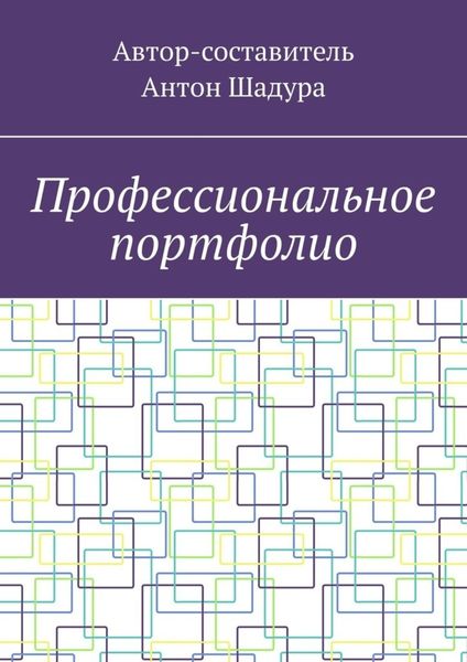 Обложка книги  «Профессиональное портфолио»