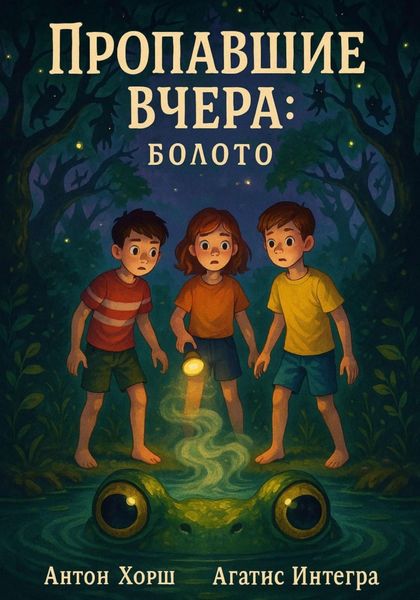 Обложка книги  «Пропавшие вчера: Болото»