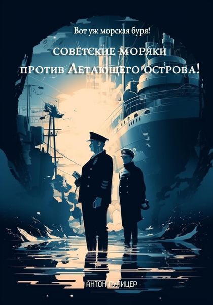 Обложка книги  «Вот уж морская буря! Советские моряки против Летающего острова!»