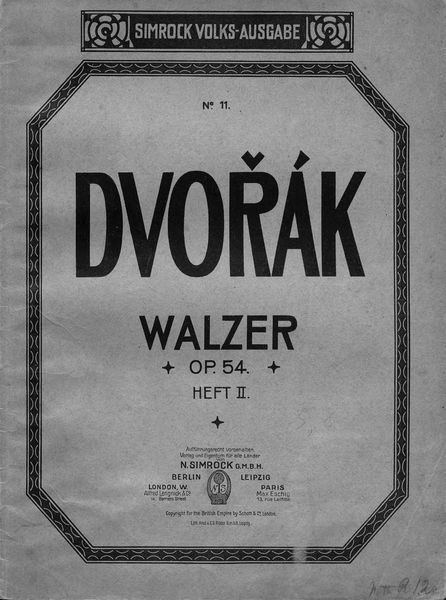 Обложка книги  «Walzer»