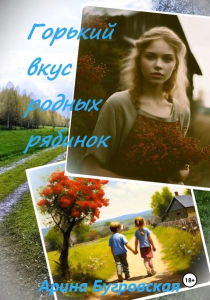 Обложка книги  «Горький вкус родных рябинок»