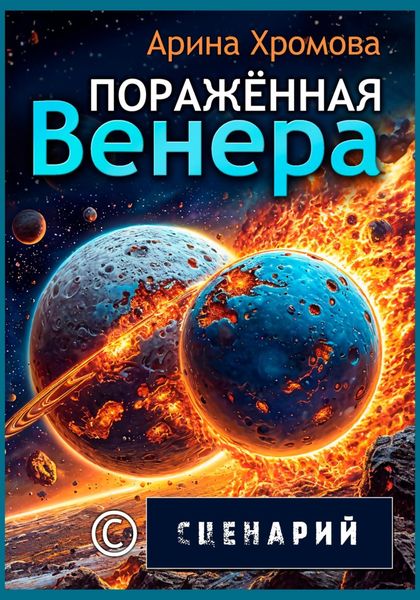 Обложка книги  «Поражённая Венера. Сценарий»