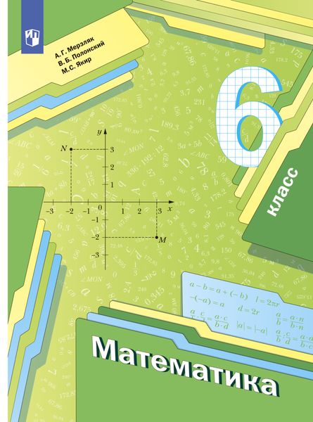 Обложка книги «Математика. 6 класс»