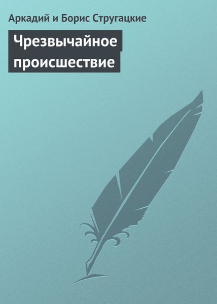 Обложка книги  «Чрезвычайное происшествие»