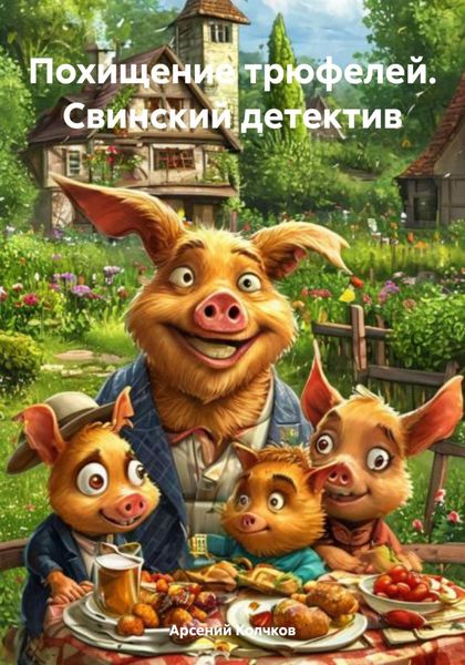 Обложка книги «Похищение трюфелей. Свинский детектив»