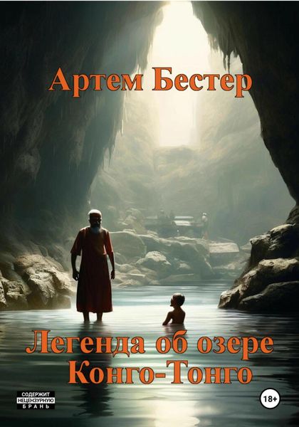Обложка книги  «Легенда об об озере Конго-Тонго»