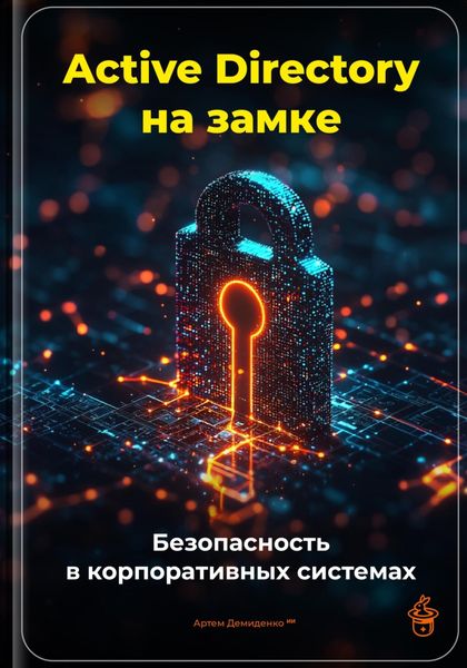 Обложка книги  «Active Directory на замке: Безопасность в корпоративных системах»