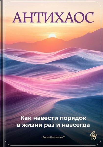 Обложка книги  «Антихаос: Как навести порядок в жизни раз и навсегда»