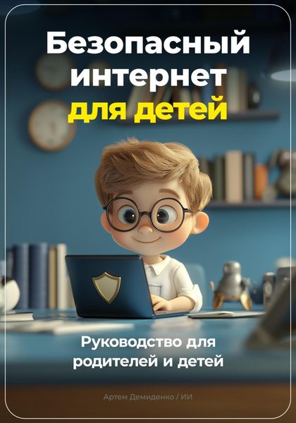 Обложка книги  «Безопасный Интернет для детей: Руководство для родителей и детей»