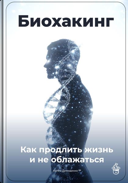 Обложка книги  «Биохакинг: Как продлить жизнь и не облажаться»